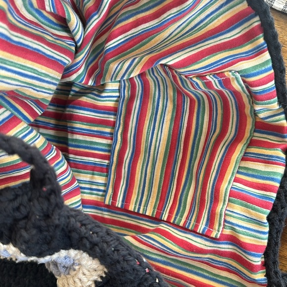 Handmade crochet granny square tote bag - Picture 8 of 9